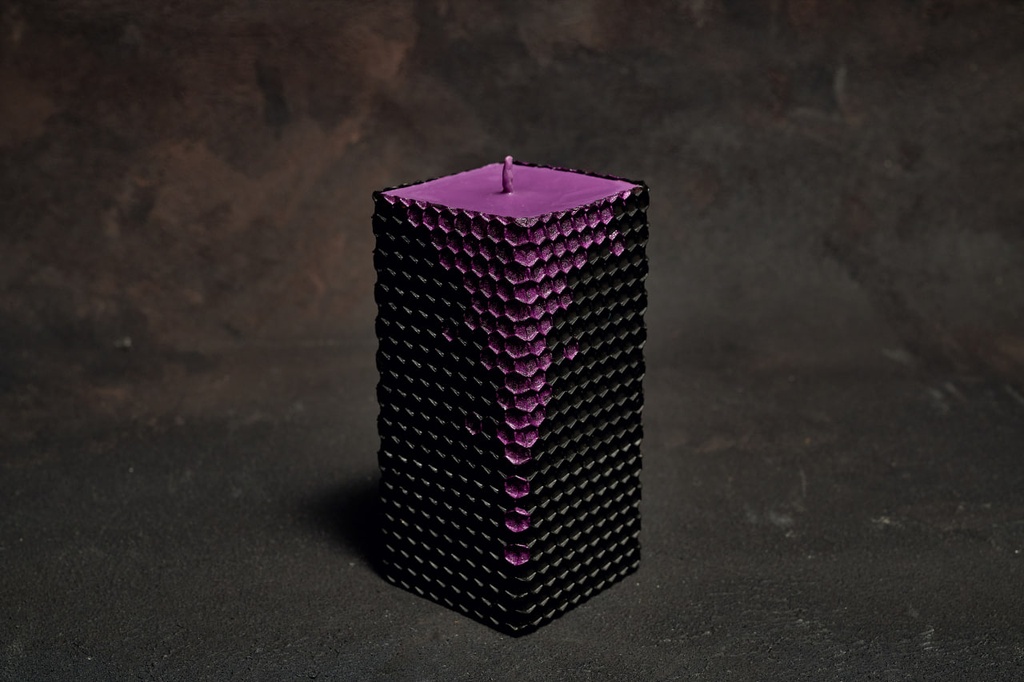 Свічка з бджолиного воску "Натхнення", 260 г Кава з Молоком