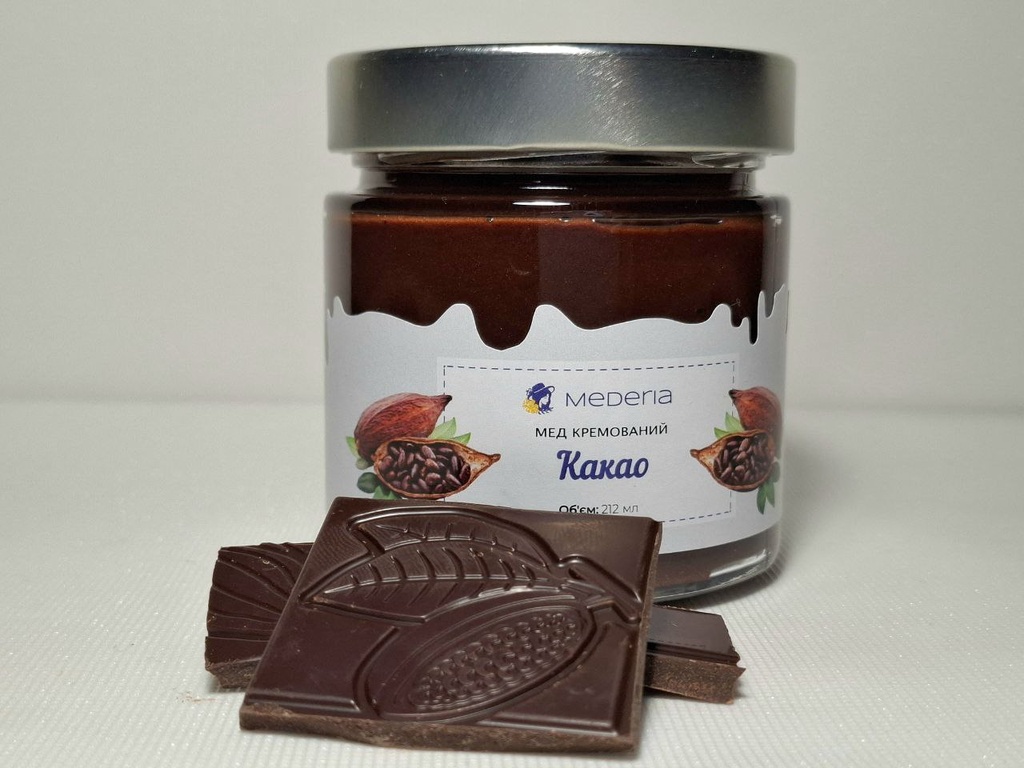 Мед кремований "Какао"