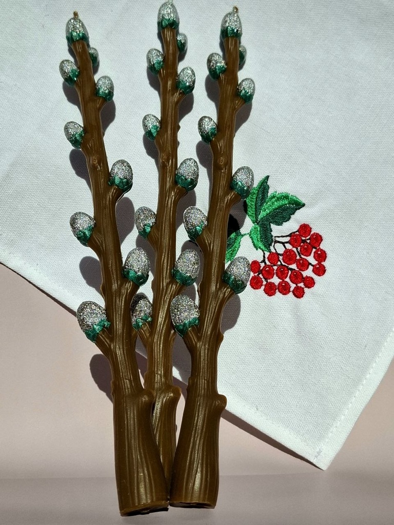 Свічка "Гілка верби"