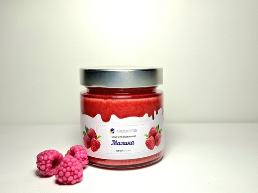 Мед кремований "Малина"